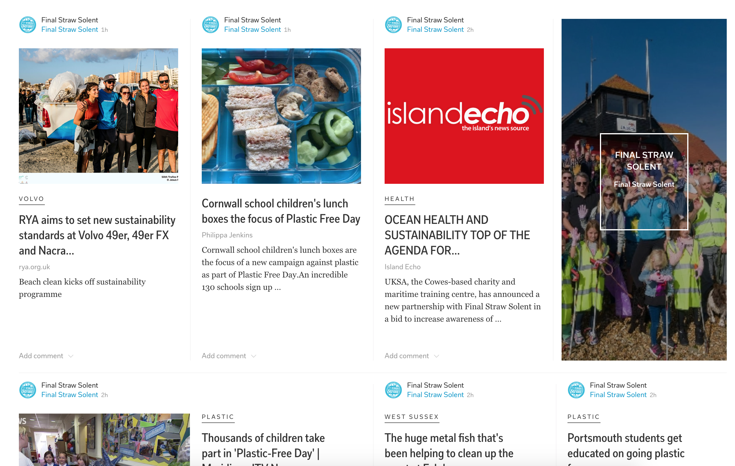 Final Straw Solent Flipboard cover