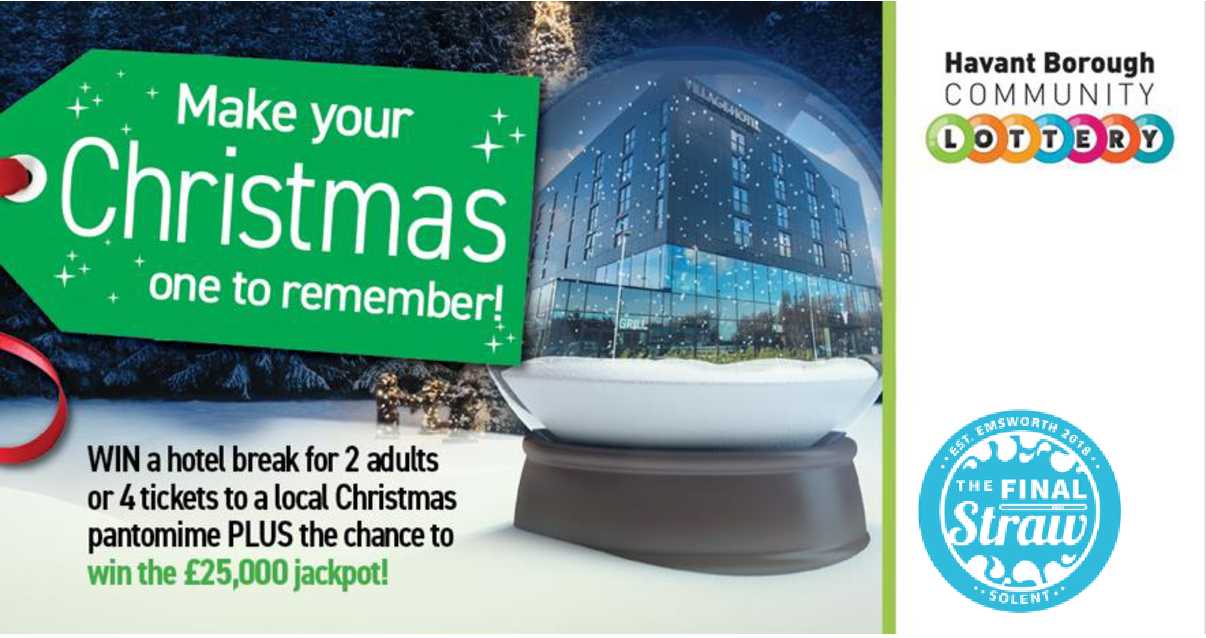 Havant Lottery facebook graphic