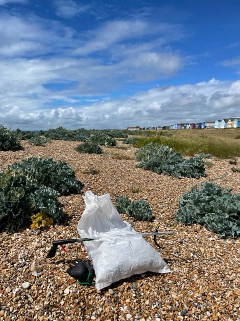 Hayling Beach in the Sunshine