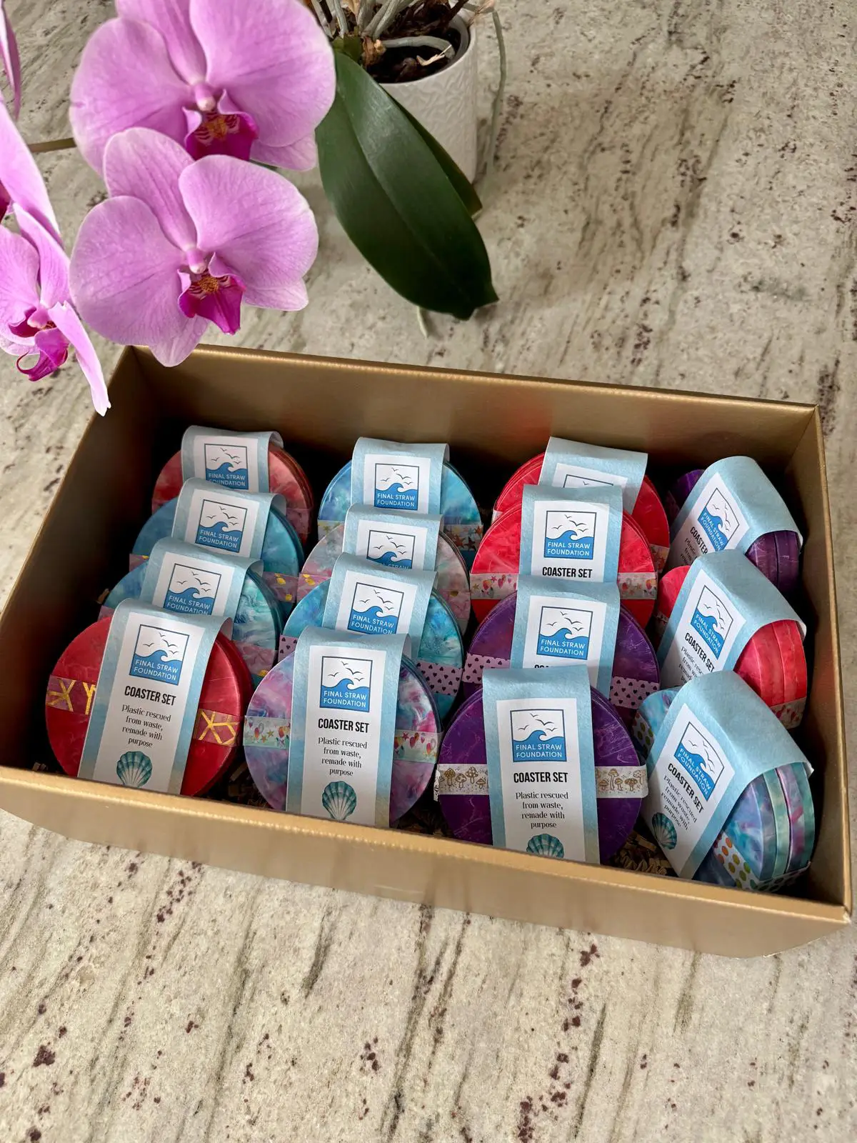 Recycled Coaster Sets 2